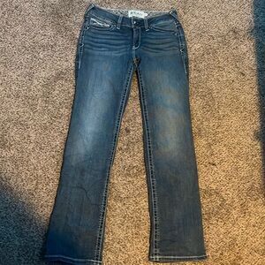 Straight leg ariat jeans